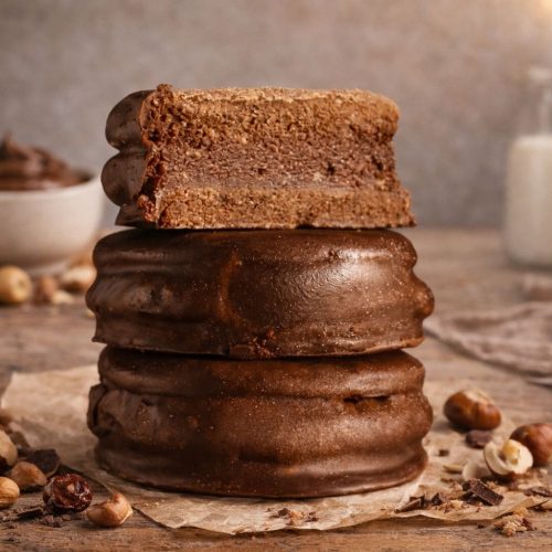 ALFAJOR AVELLANAS C/ CHOCOLATE S/ AZUCAR VENTO x 6u.