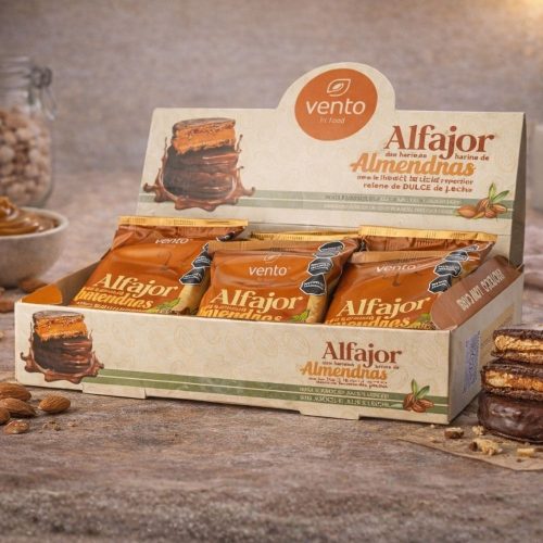 ALFAJOR DULCE DE LECHE S/ AZÚCAR x 6u.